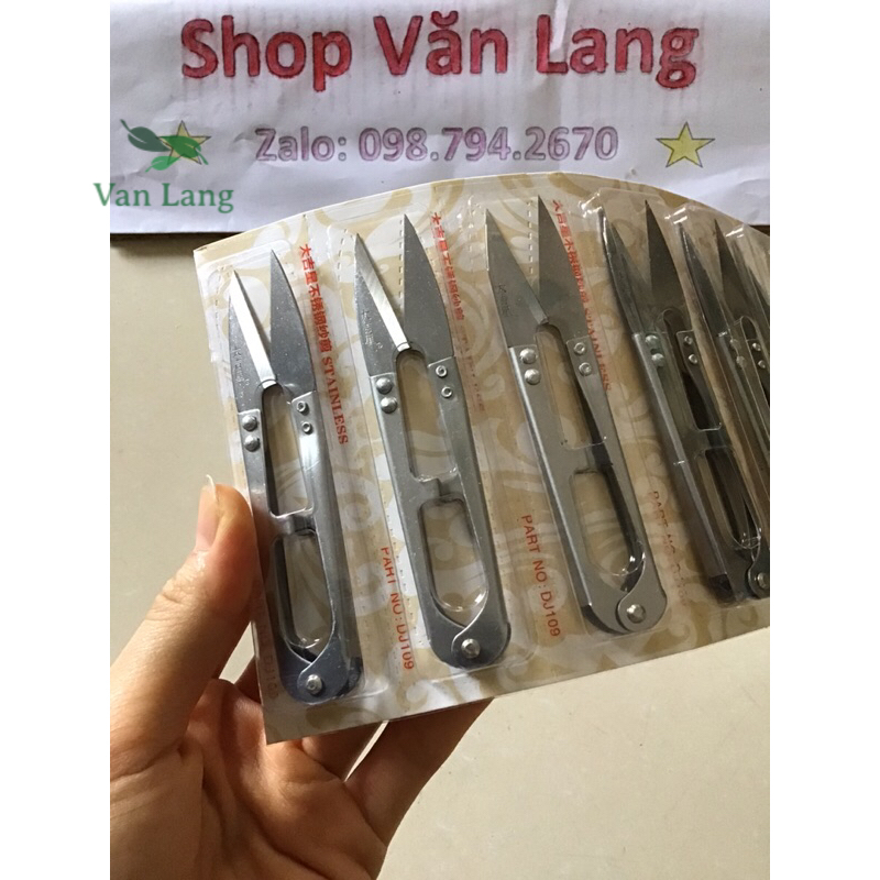 Kéo bấm inox - kéo bấm chỉ inox không rỉ - lẻ như sỉ