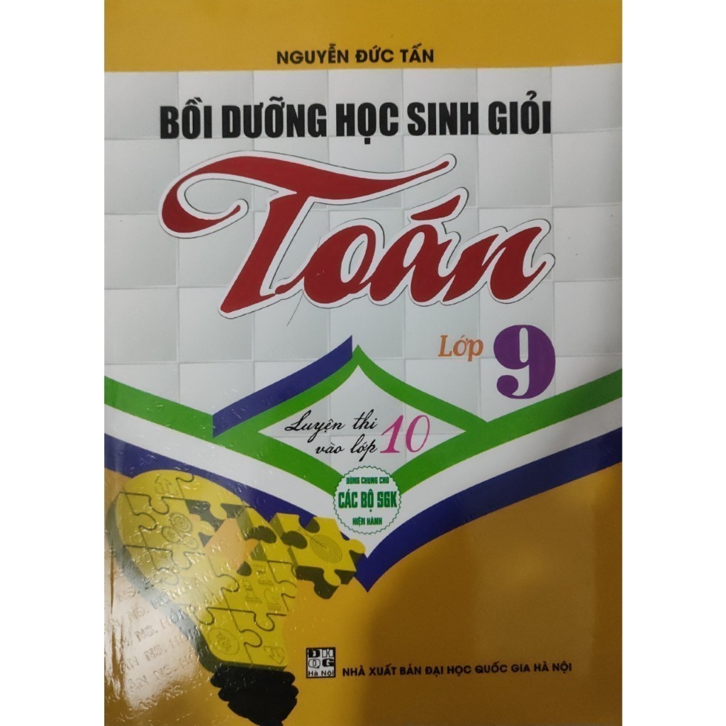 Sách - Bồi dưỡng học sinh giỏi toán 9 (luyện thi vào lớp 10) (HA-MK4)