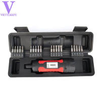 Accurate Torque Wrench Screwdriver 1/4 Inch Drive Ergonomic Grip Adjustable Range 10 65In Lb (80)Bicycle Repair Tools