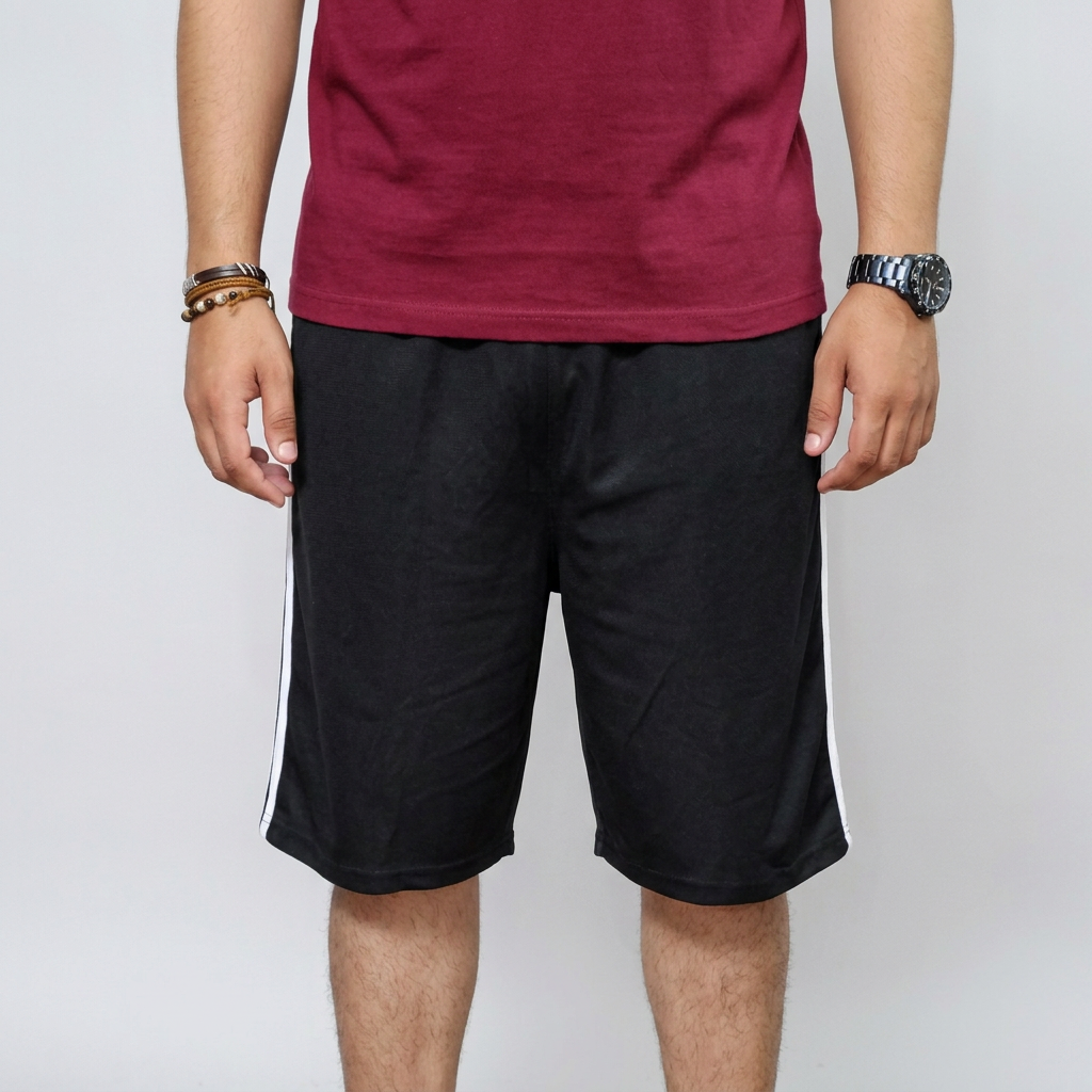 Jersey Gym and Jogging Short For Him - Summer Jersey Shorts