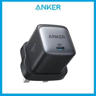 Anker Powerport Nano II 45W Fast Charger Adapter, PPS Supported, GaN II Compact Charger for Galaxy S21/S21+/S20, Note 20/10, iPhone 13/12/Pro, iPad Pro, Pixel, and More