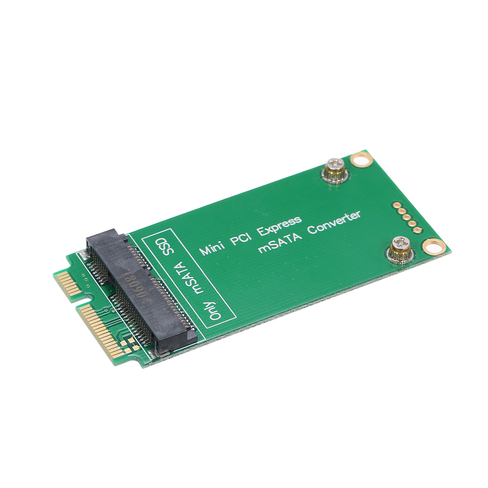 Garosa Dioche Mini PCIE Express Adapter Card MSATA sang Bộ chuyển đổi cho SSD Tương thích với thiết kế cắm và chạy MSATA 3cm/5cm Hoàn hảo cho máy tính xách tay và máy tính để bàn Giá 139,000 Đồng*Miễn phí vận chuyển