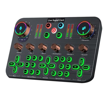 Gaming Audio Mixer for Streaming and Podcast Recording