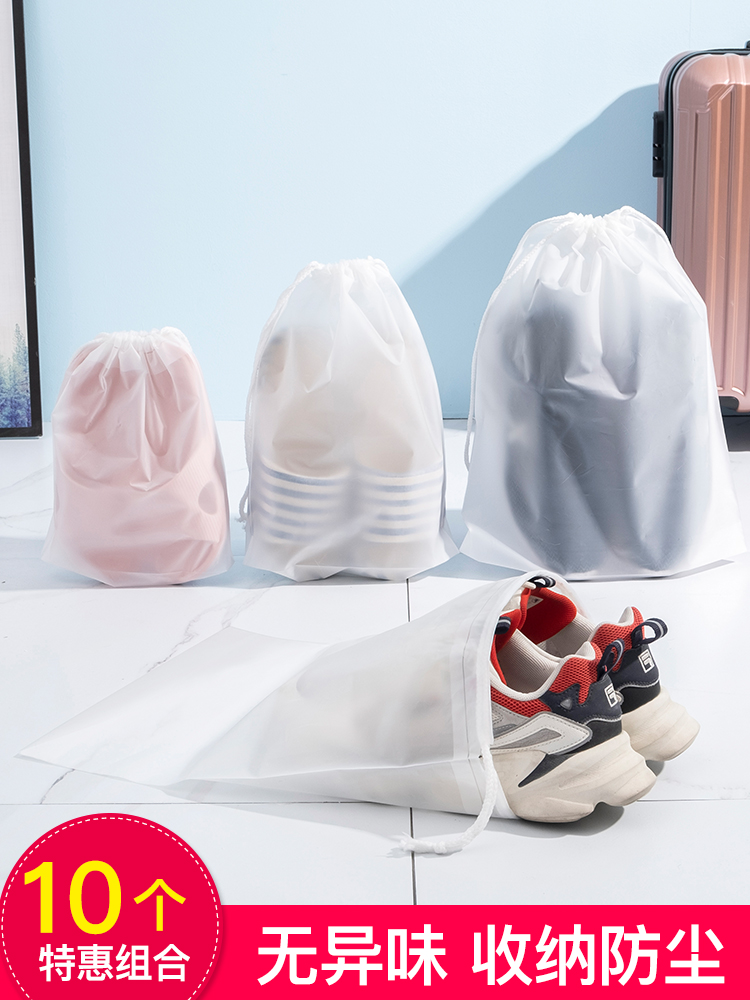 Túi đựng giày Giày Túi lưu trữ du lịch nhỏ gọn Tạo Tác Chống Bụi Trong Suốt túi lưu trữ Chống Bụi Túi Giày Thể Thao bọc giày