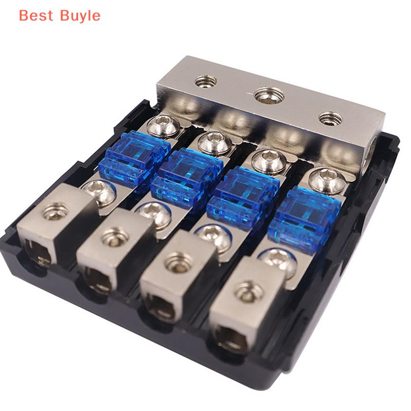 💖Best Buyle Giá giữ cầu chì điện cầu chì âm thanh xe hơi 30-150a Giá giữ cầu chì AGU một chiều âm thanh nổi