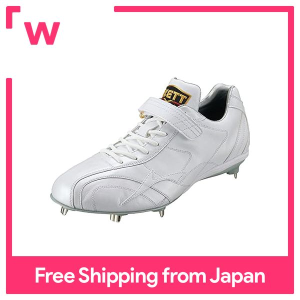 Discount on Japan  shoes - SKU: Zett Baseball Embedded Spike Pro Status Wh Bsr2979wh