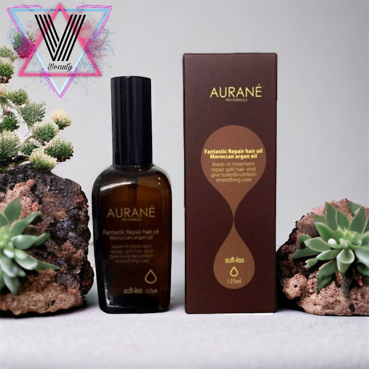 Tinh dầu dưỡng tóc Aurane Soft-liss Fantastic Repair Hair Oil – 125ml tái tạo Argan cho mái tóc bóng mượt