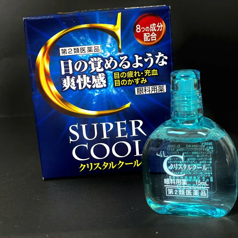 Nước Nhỏ Mắt Crystal Supper Cool Siêu The Mát - ✨ Các Vitamin và axit amin thúc đẩy quá trình trao đổi chất, giúp bổ sung dinh dưỡng và oxy ... Nó cũng ngăn ngừa sự bay hơi nước mắt và cung cấp độ ẩm cho mắt.