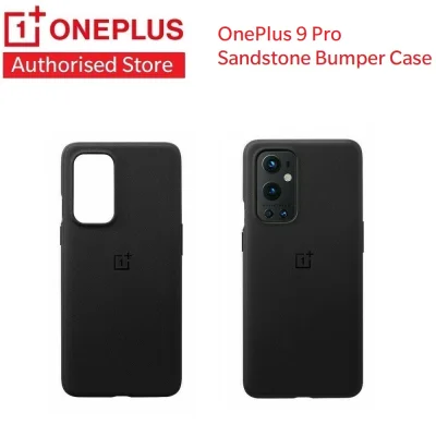 OnePlus 9 Pro Sandstone Bumper Case | Black