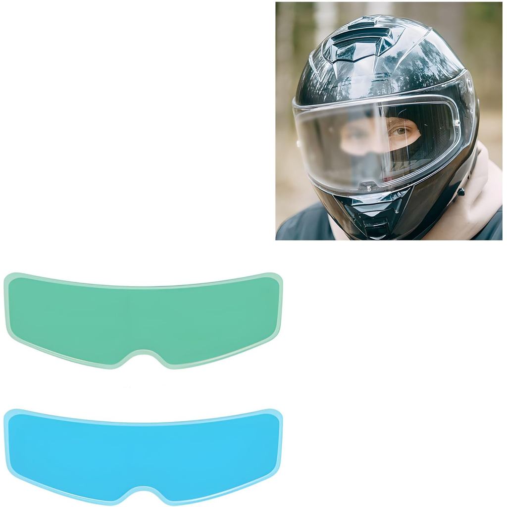 Phổ Mũ bảo hiểm xe máy Visor chống sương mù phim & rainproof phim-phiên bản lớn cho ống kính mũ bảo hiểm xe máy, HD siêu nét màn chắn Mũ bảo hiểm phim, dễ dàng cài đặt mà không có dư lượng keo