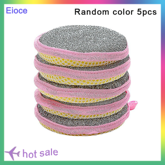 Eioce 1 5pcs hai mặt miếng bọt biển rửa chén cọ rửa bát đĩa Bộ đồ ăn Pan nồi đĩa rửa bọt biển vệ sinh trong gia đình dụng cụ nhà bếp