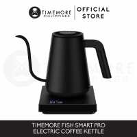 TIMEMORE Fish Pro Electric Pour Over Kettle 900ml Black Right Handed