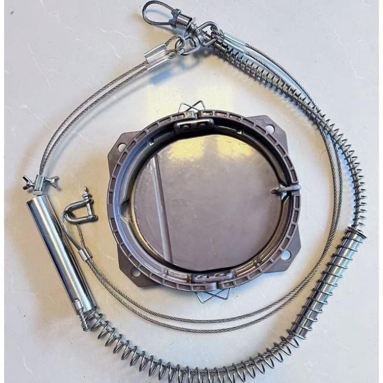 ```Bẫy lò xo inox chuyên dụng để săn bắt lợn rừng, công cụ ngoài trời thiết yếu cho thợ săn```