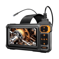 ONLYES 1080P HD Camera nội soi 43 inch IP67 Camera kiểm tra với 8 đèn LED có thể điều chỉnh Ống nội soi thoát nước cho động cơ ô tô
