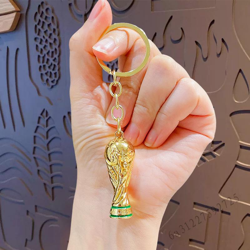 Hercules Cup Football Keychain - Zinc Alloy Cartoon World Cup Souvenir Gift