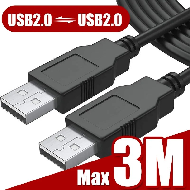 USB 2.0 một đến một dây cáp Đầu đực USB mở rộng dây sạc dây cáp truyền dữ liệu dây cho máy tính để bàn camera cho laptop Truyền dữ liệu dây