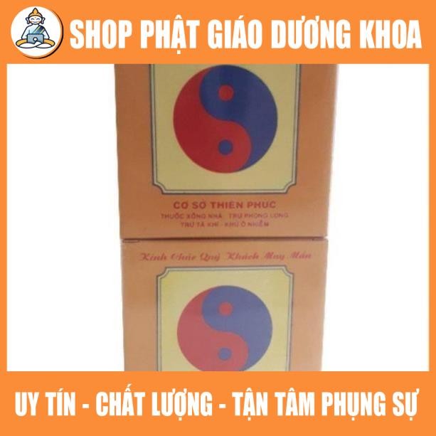 Hộp thuốc xông nhà thiên phúc đỏ tẩy uế