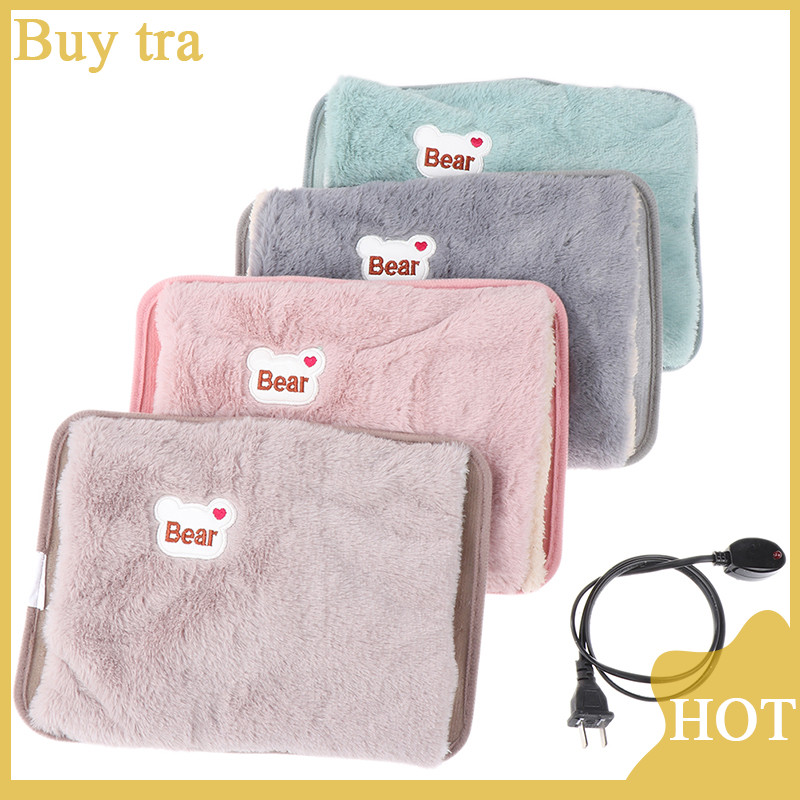 [Buytra] Hand Warmer Heat Pack Cute Rechargeable Electric Hot Water Bag Reusable ราคา 131 บาท*ส่งฟรี