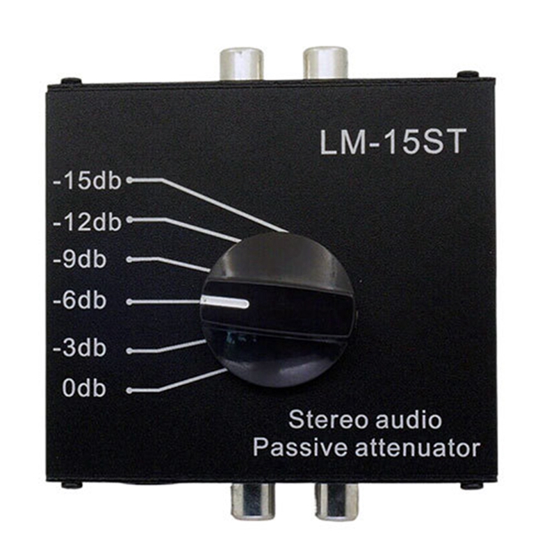 Passive Audio Attenuator, Line Output Signal Sound Card, Speaker, Microphone, Mic Port, High Low Level Converter