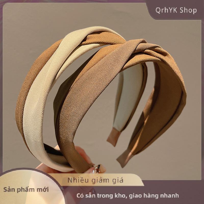 Hàng có sẵn✨ Cao sọ Headband, linh hoạt headband cho đi ra ngoài, rửa mặt Headband, rộng vành kẹp tóc Headband