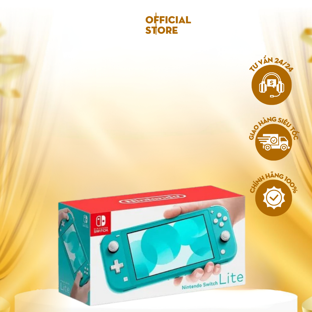 Máy chơi game Nintendo Switch Lite - Màu Xanh
