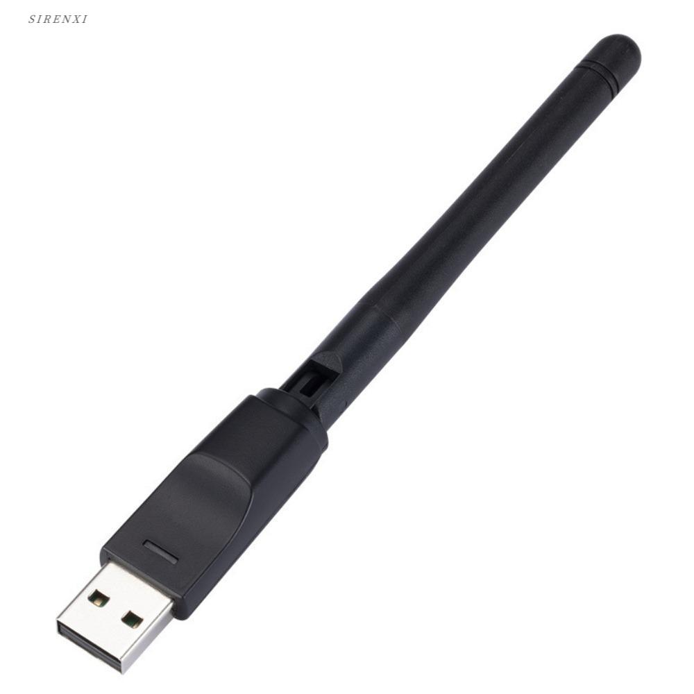 SIRENXI ดองเกิล Wi-Fi การ์ดเครือข่าย MT7601 150Mbps MT7601/8188 ยูเอสบี อะแดปเตอร์ USB WiFi 150Mbps เล่นและเล่น 2.4GHz ค่ะ ตัวรับสัญญาณไวไฟ สำหรับคอมพิวเตอร์/โทรศัพท์ ราคา 101 บาท*ส่งฟรี