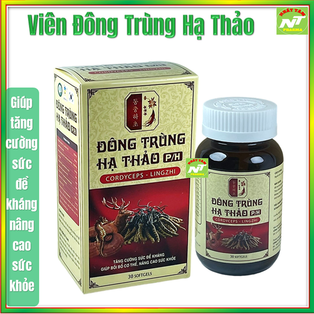 Viên Uống Đông Trùng Hạ Thảo P H Cordyceps Lingzhi