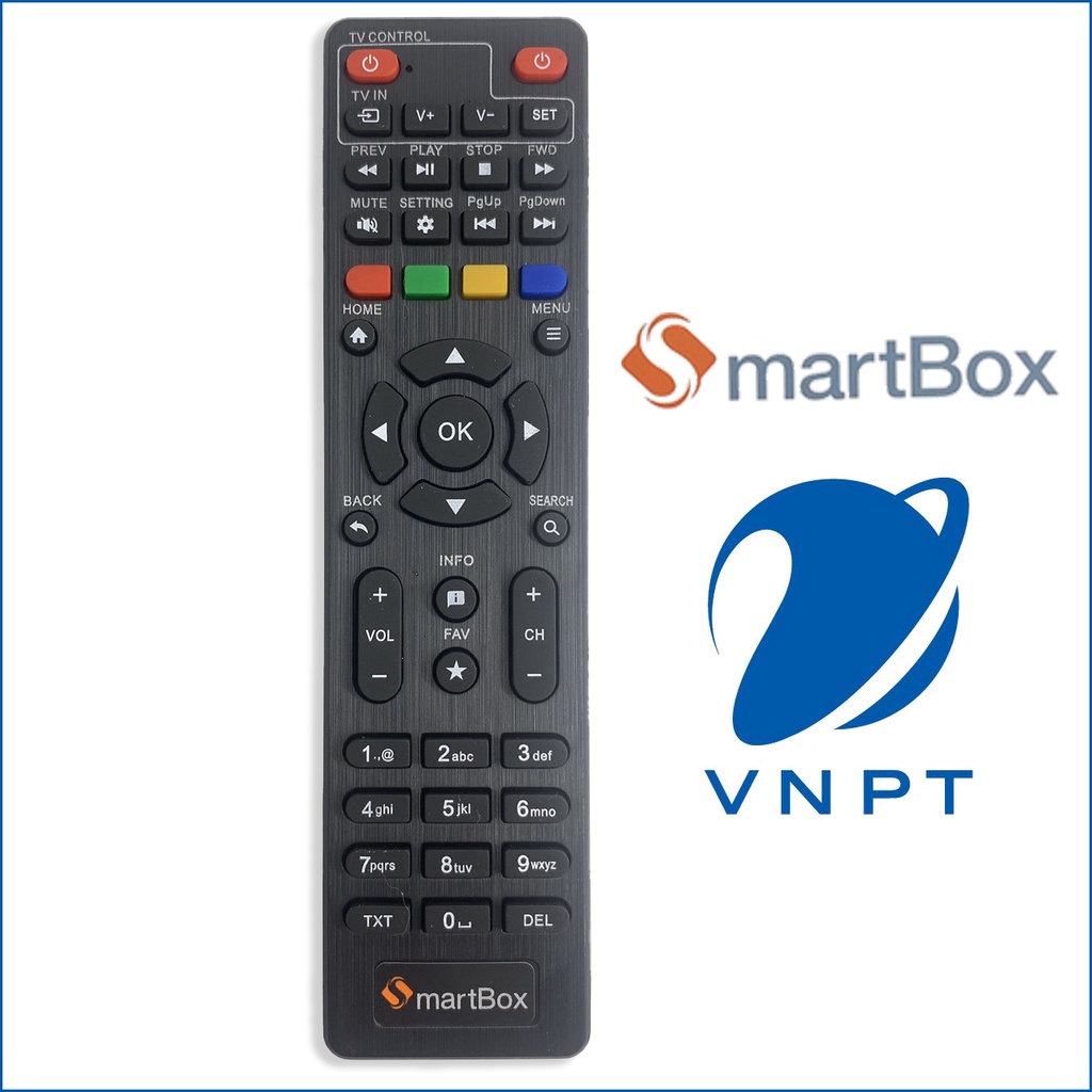 Remote Smartbox Vnpt đầu thu tv thông minh my tv smartbox hàng đẹp