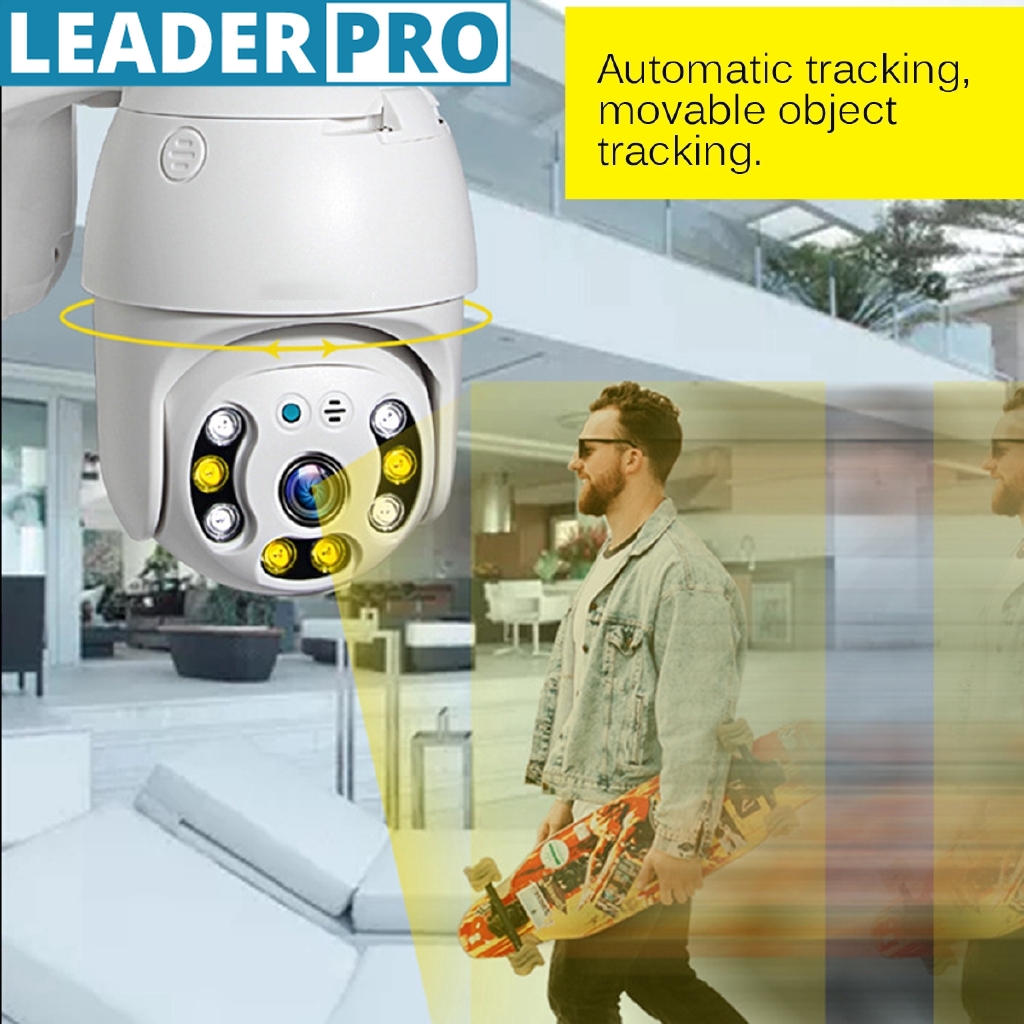 1/3 inches Outdoor Wifi Monitor Camera Two-Way Voice Automatic Tracking Camera 1080P Turntable Double Light Alarm Ball Machine Giá 694,225 Đồng*Miễn phí vận chuyển