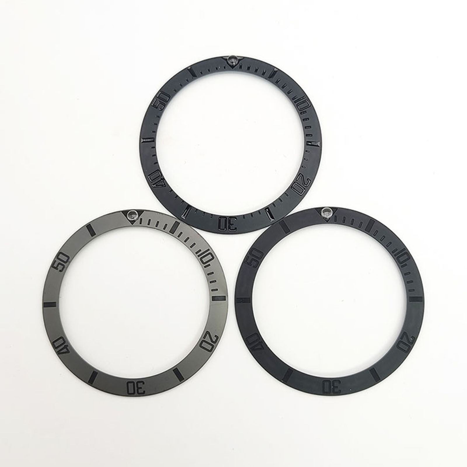 Đồng hồ dạ quang màu bezel Phụ kiện đồng hồ 38mm Đồng hồ Ceramic bezel Seamaster