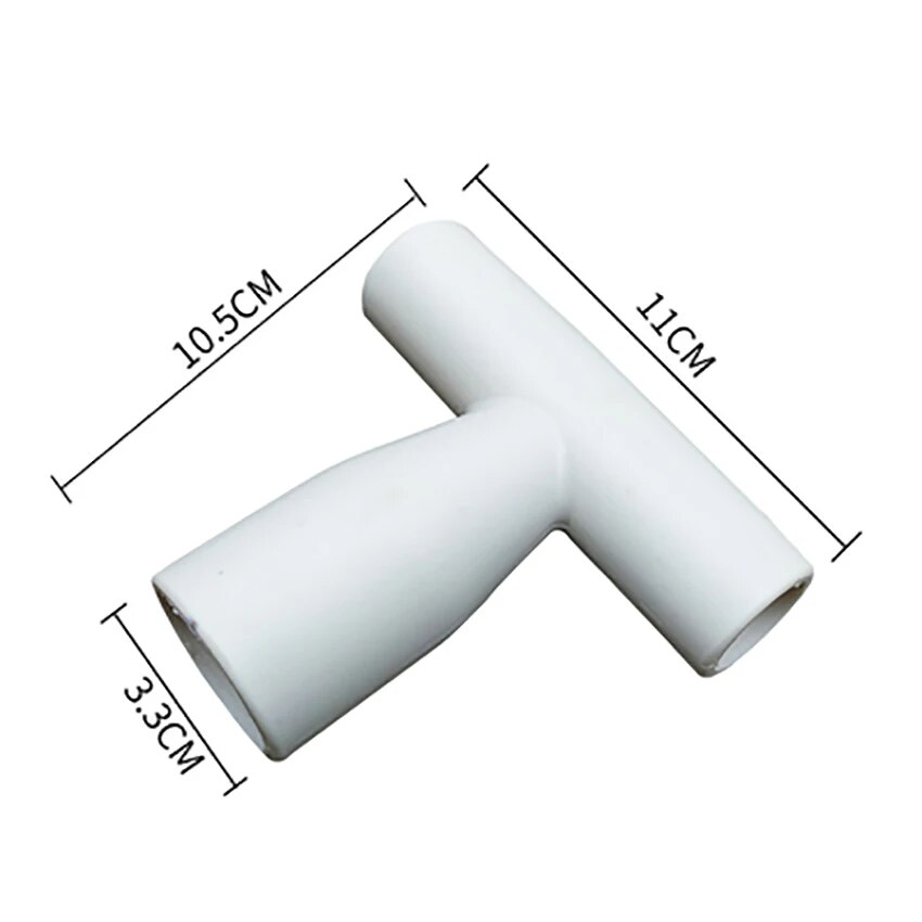 Kẹp Nhựa Xẻng xúc Tuyết Linh kiện thay thế tay cầm t/D hình, xẻng tay nắm, 33 Mét/34 mét Đường kính bên trong cho đào cào công cụ