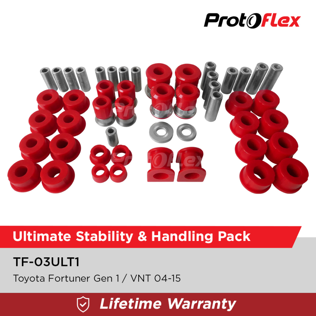 Protoflex Ultimate Stability & Handling Pack for Fortuner Gen 1 / VNT Harga 4,450,000 rupiah*Gratis Ongkir