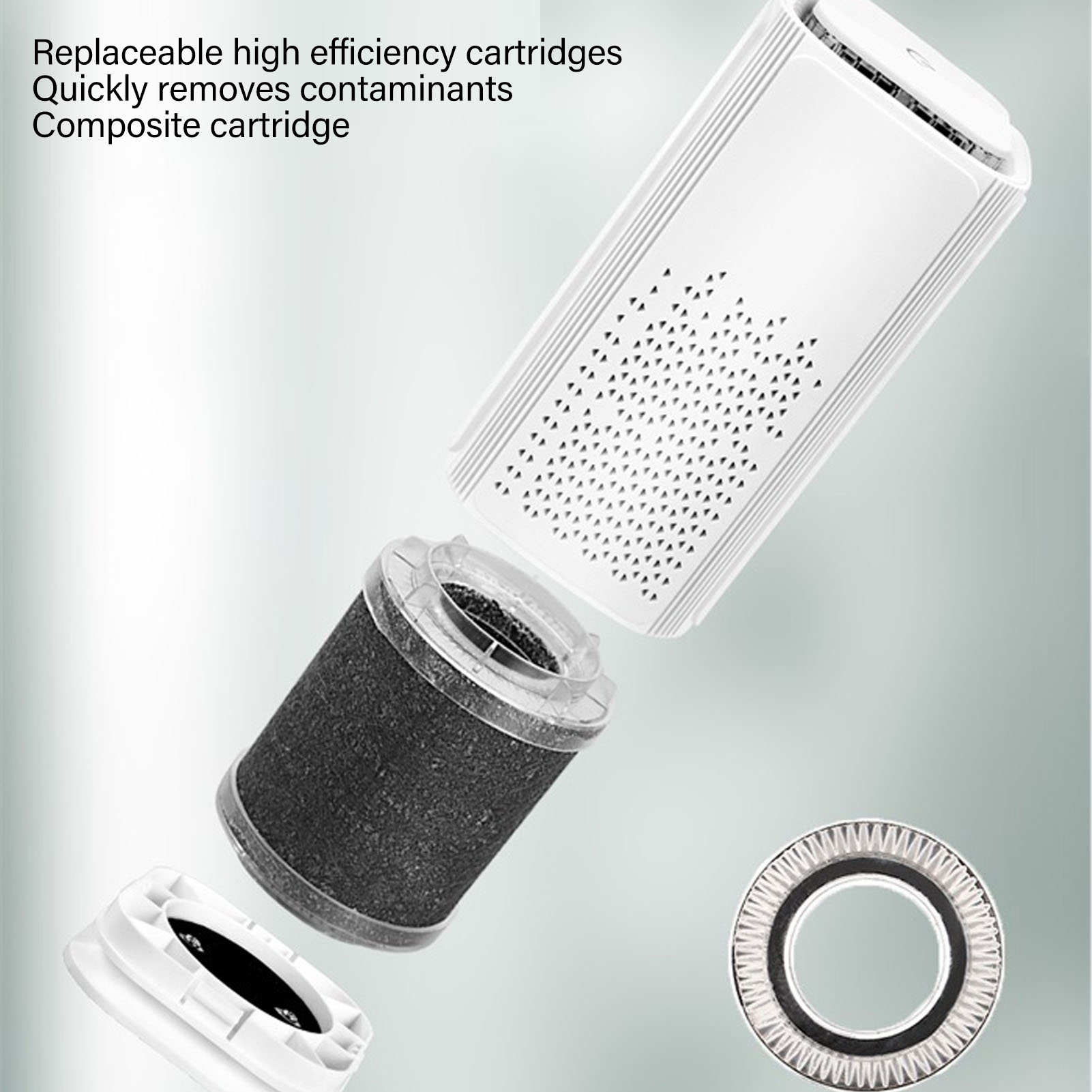 Máy lọc ion âm máy lọc không khí cho gia đình lọc 360 độ