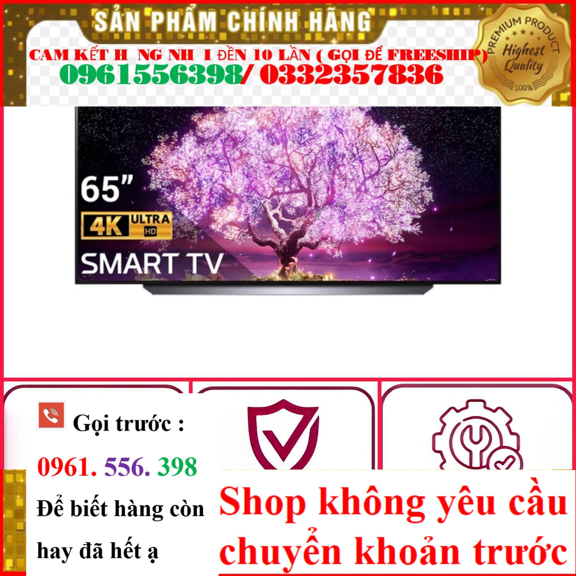 Tivi lg oled65g1pta tivi lg chính hãng bh: 24 tháng tại nhà trên toàn quốc