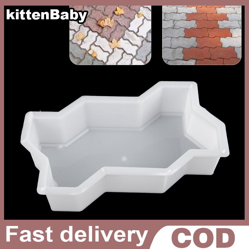 kittenBaby DIY PATH Maker แม่พิมพ์คอนกรีตสวนถนนแม่พิมพ์ถนนปูอิฐแม่พิมพ์ ราคา 51 บาท*ส่งฟรี