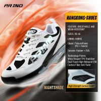 【PR IND】【NEW】HANGKONG Badminton Shoes Featherlight Lightning High-Rebound Carbon Fiber Anti-Twist