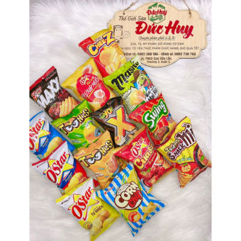 Bánh Snack Oishi nhiều loại và đủ vị
