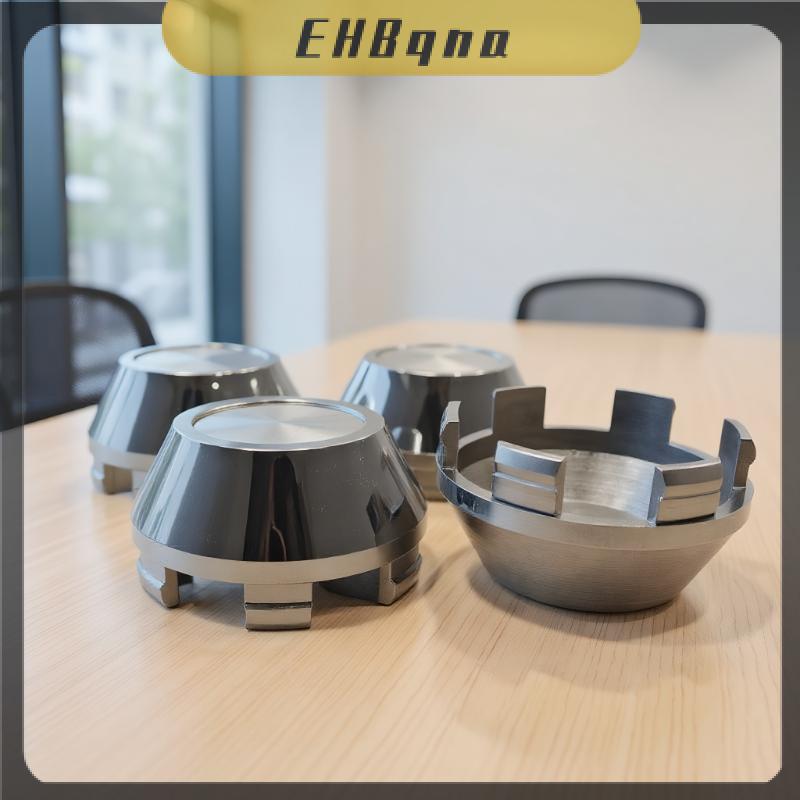 EHBqna 4ชิ้นสำหรับ Nissan MAZDA อุปกรณ์เสริมหมวกกลางรถ64มม. พร้อมโลโก้สัญลักษณ์ทึบขอบล้อฝาครอบฮับ ราคา 103 บาท*ส่งฟรี