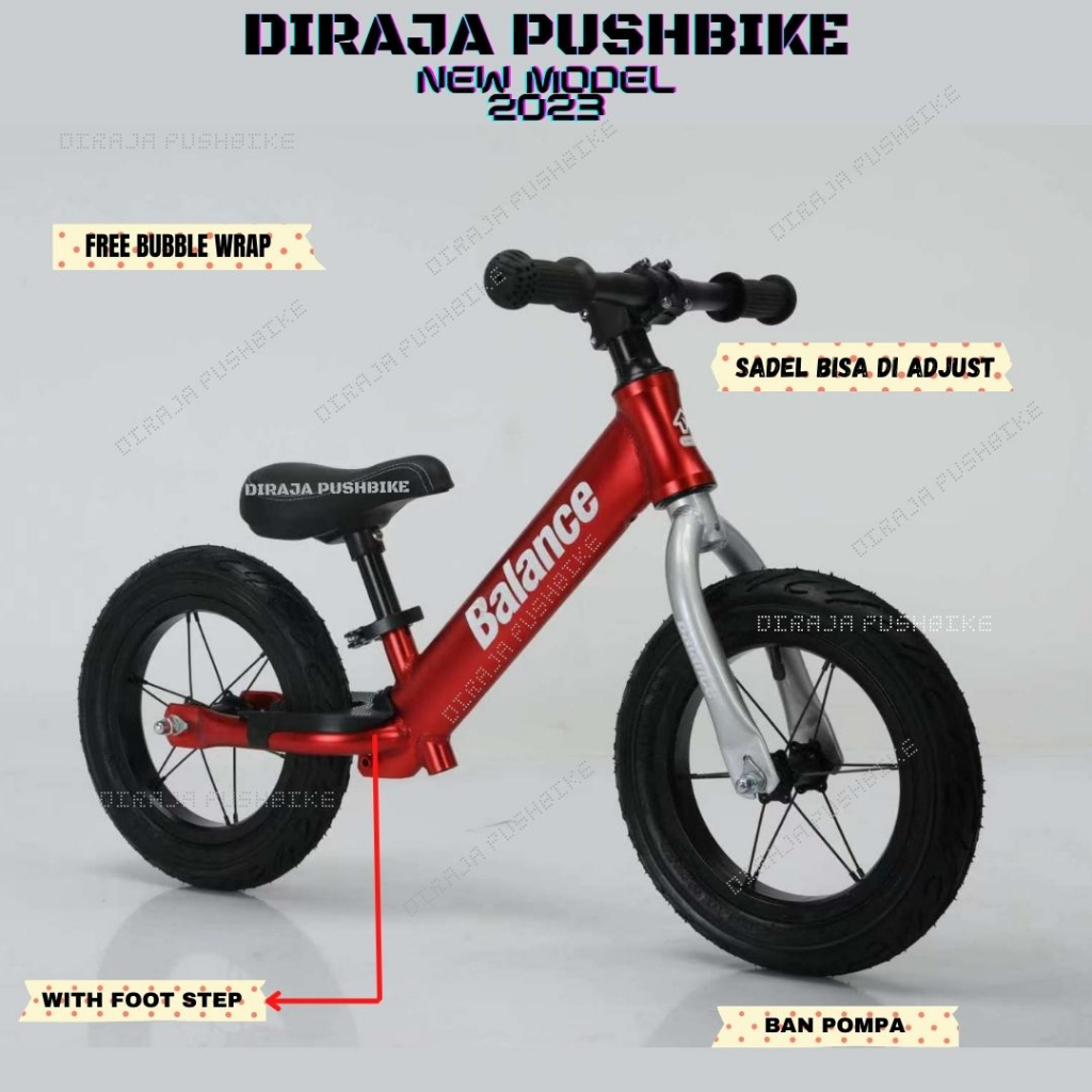 Balance bike yang bisa dipasang pedal hotsell