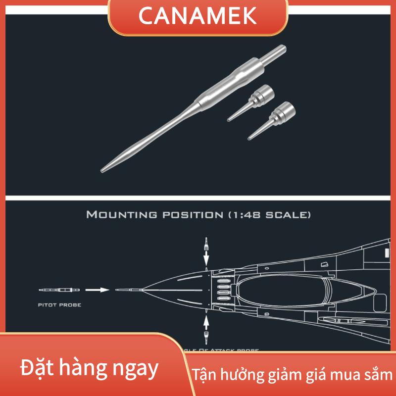 CANAMEK XIMEN F16i quy mô 148 Pitot thăm dò với Aoa cho GWH Bộ dụng cụ Máy bay mô hình chi tiết nâng cấp cho Collector hiển thị