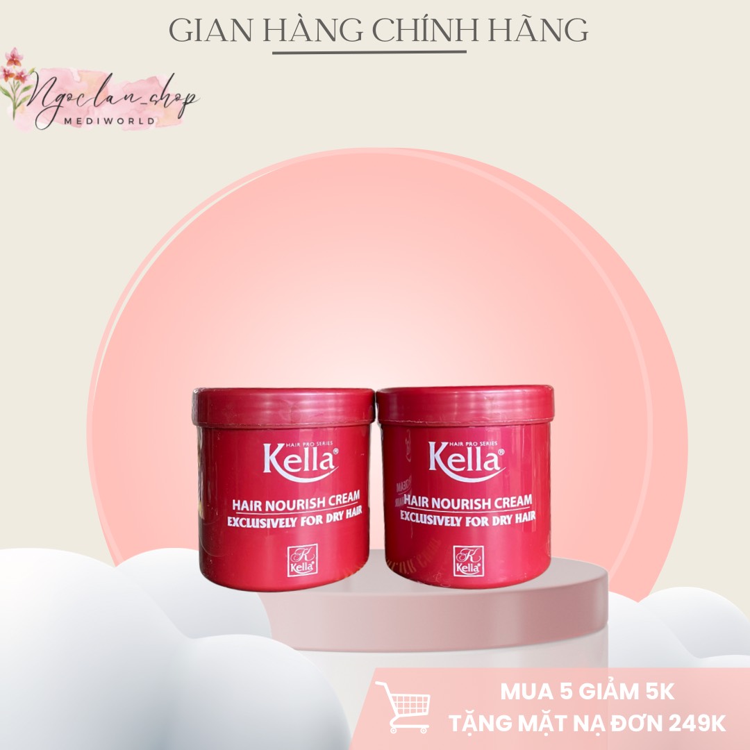 Dầu hấp tóc cao cấp kella 500ml - chính hãng