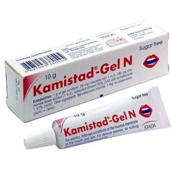 Bôi nhiệt miệng Kamistab Gel N (Stada) 10mg