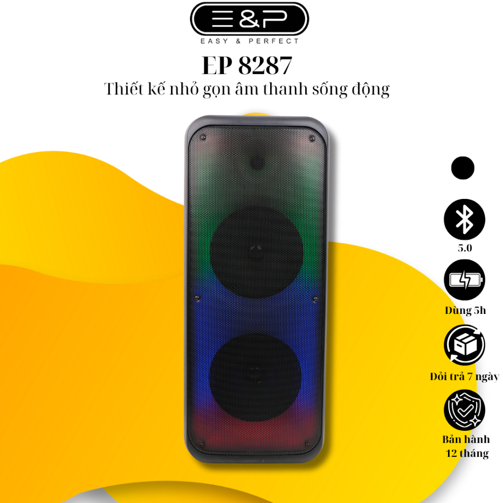 1. Giới thiệu về Loa Bluetooth EP 8287