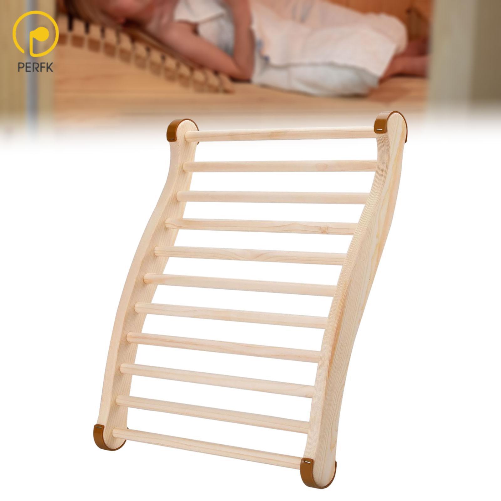 Sauna Backrest Wood Ergonomic Hot Tubs Equipment Bathing S Shape Backrest for Winter Bath Women Men Steam Room ราคา 35,350 บาท*ส่งฟรี