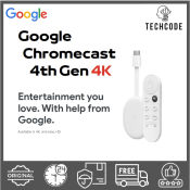 Google Chromecast 4K Streaming TV Stick with Dolby Vision