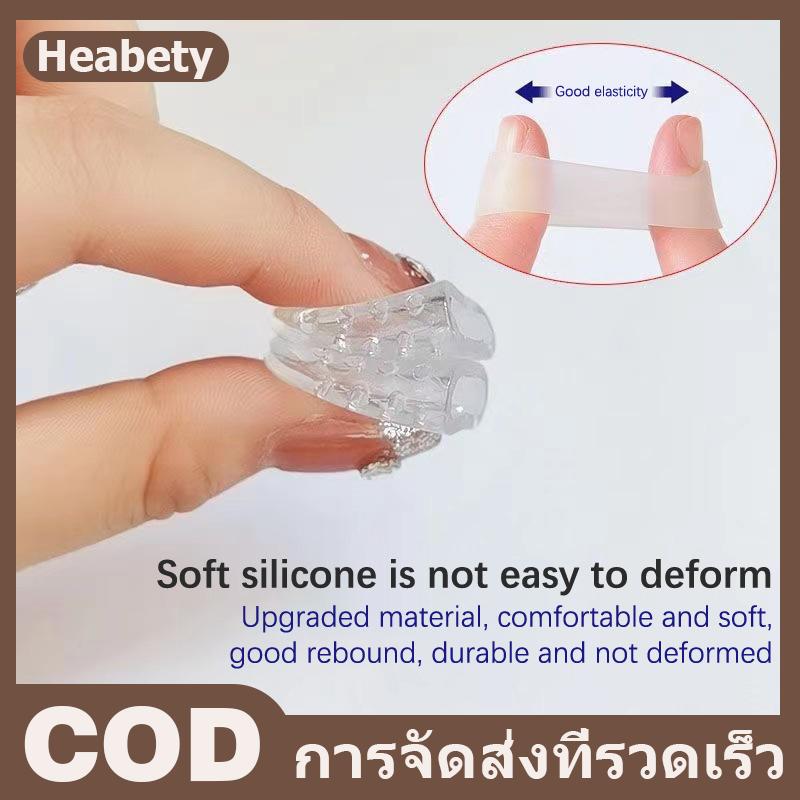Heabety 10X Silicone Toe Protector Anti-Friction Breathable Toe Cover Prevents Blisters Pedicure Tools ราคา 12 บาท*ส่งฟรี