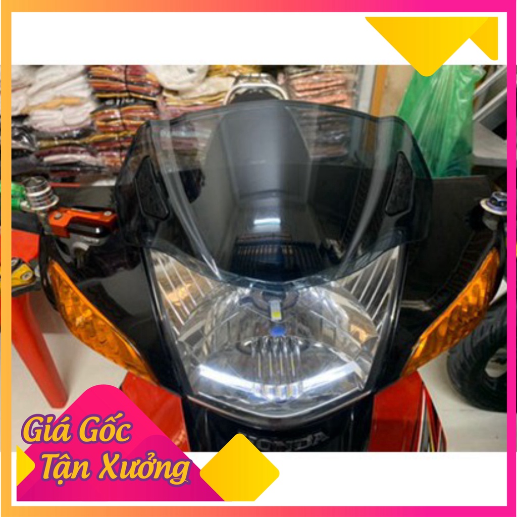 Kính chắn gió Zhipat cho Wave A , Wave RS , Wave S , Wave 50cc ( Hàng Chính Hãng Mẫu V2) (Ảnh Sp thật)
