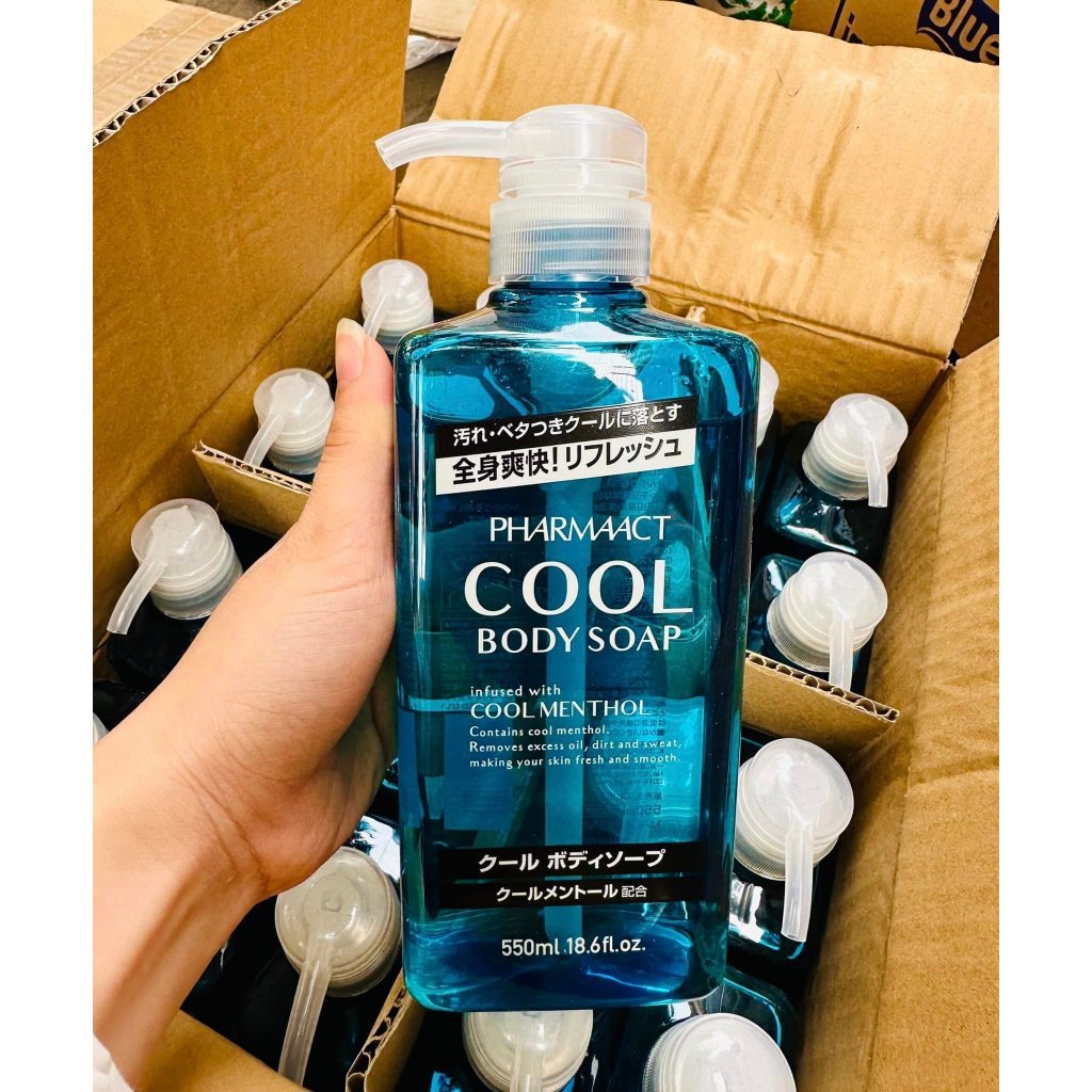 Sữa tắm cool boby soap mát lạnh nhật 550ml