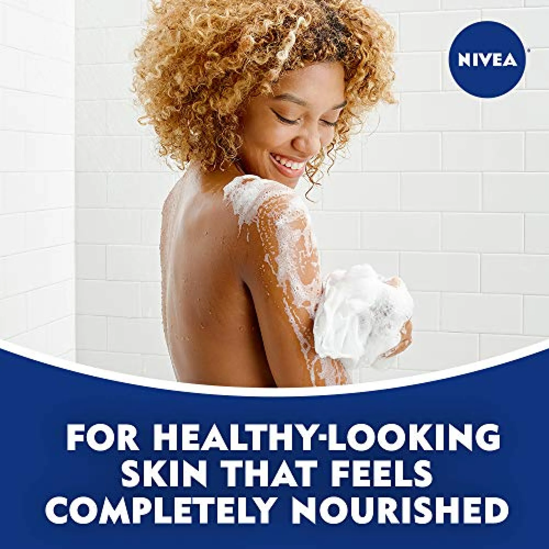 nivea body wash with nourishing serum