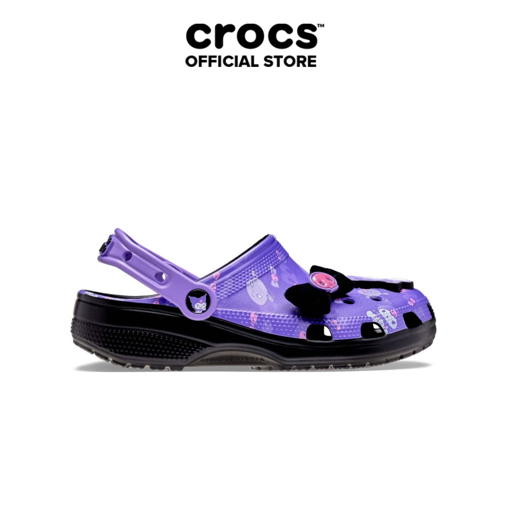 Giày Clog Unisex Crocs Classic Kuromi - 211491-90H